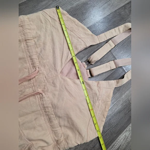 FREE PEOPLE MOVEMENT southern Lights Wide Leg Cargo Jumpsuit Oversized Boho Y2k - Picture 13 of 16